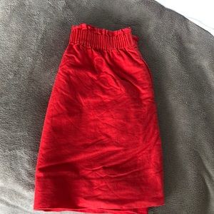 JCrew Linen Sidewalk Skirt